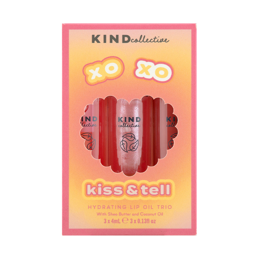 Kiss & Tell Hydrating Lip Oil Trio