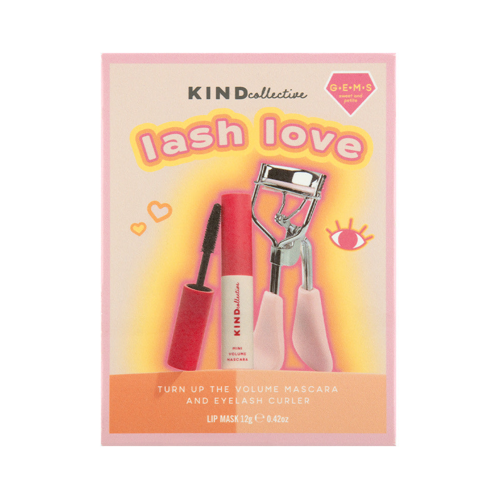 Lash Love Turn Up The Volume Mascara and Eyelash Curler