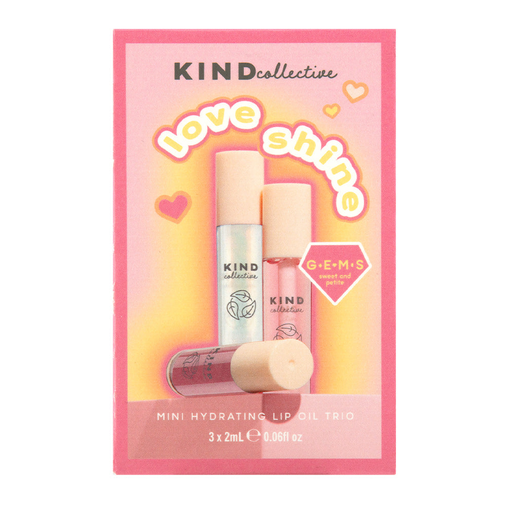 Love shine Mini Hydrating Lip Oil Trio