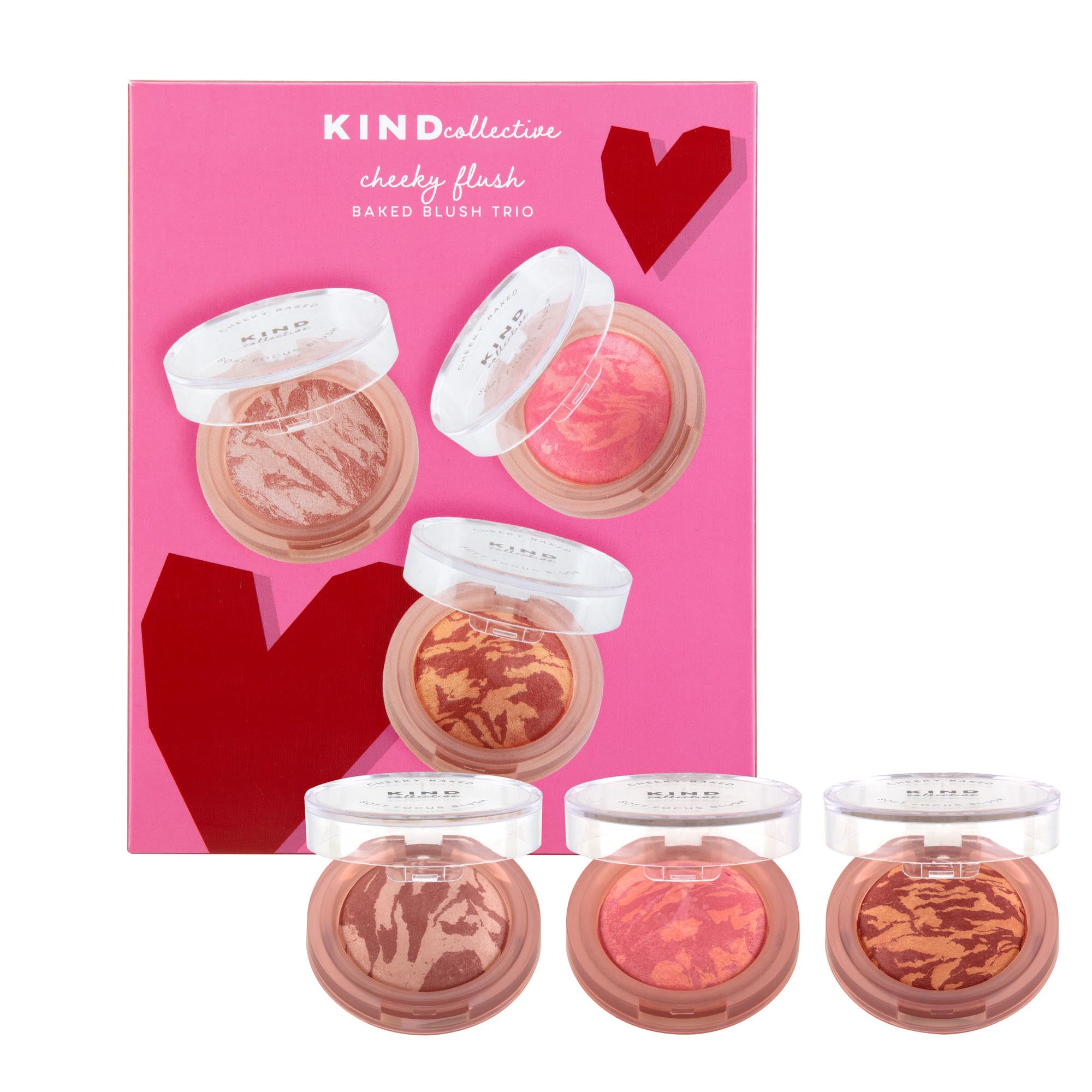 Cheeky Baked Blush Trio Gift Set