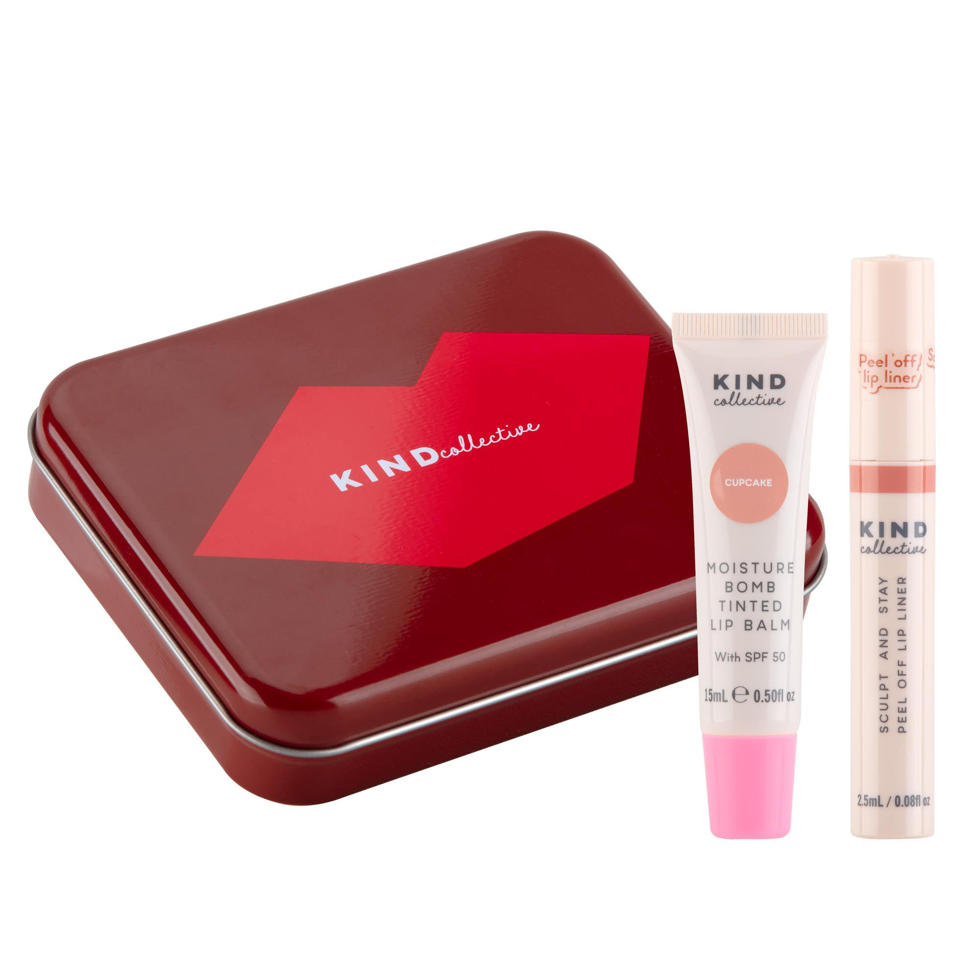 Lip Obsession Gift Set | Peel Off Liner & Lip Balm