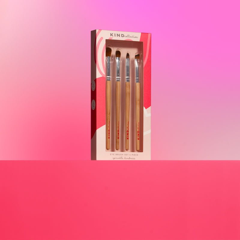 Eye Brush Set 4 Piece - sprinkle kindness