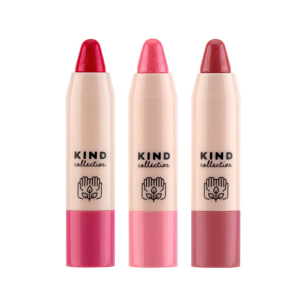Glossy Lip Balm Trio