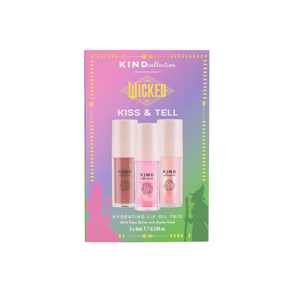 Wicked Kiss & Tell Hydrating Lip Oil Trio