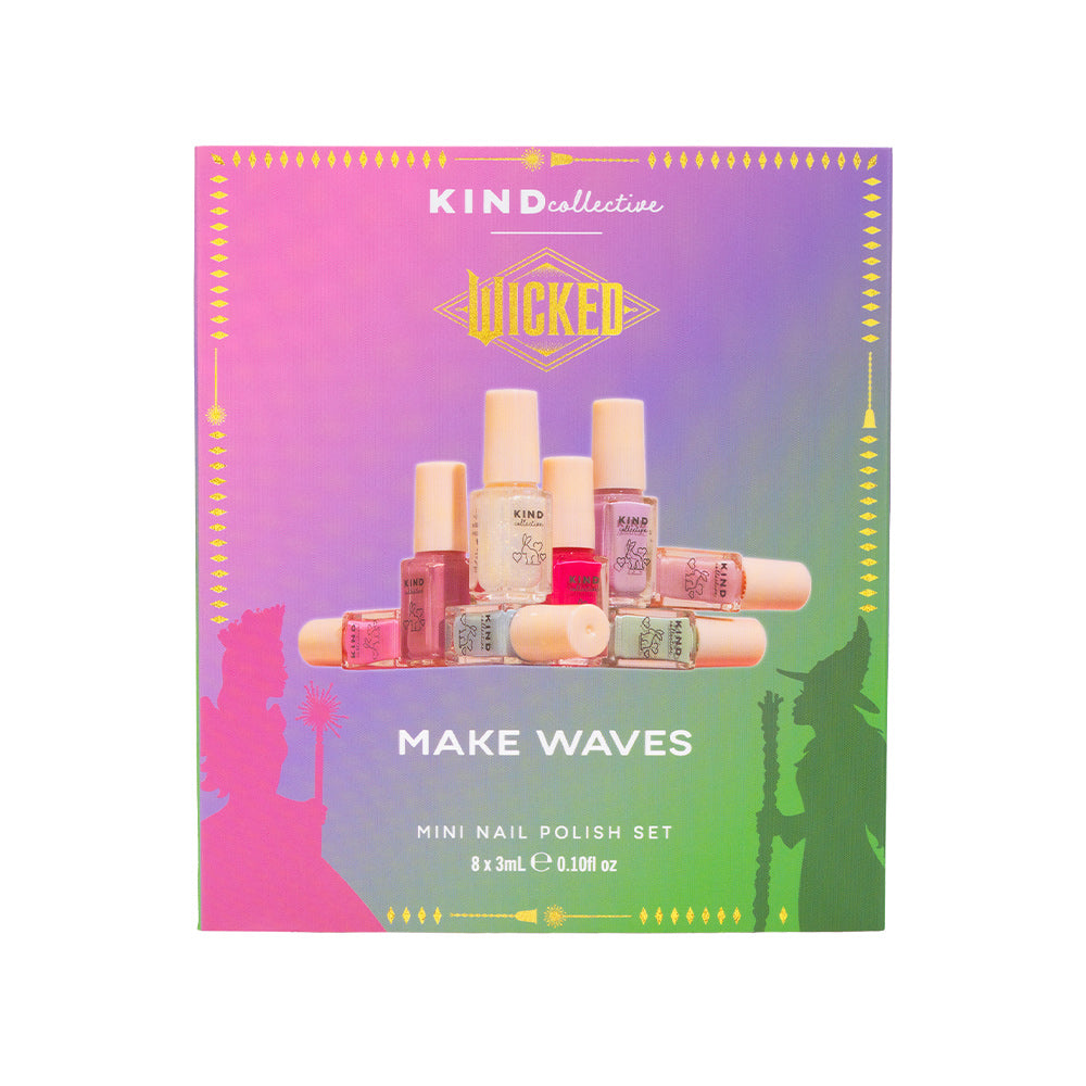 Wicked Make Waves Mini Nail Polish 8 Piece Set