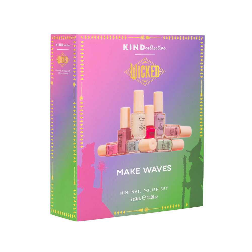 Wicked Make Waves Mini Nail Polish 8 Piece Set