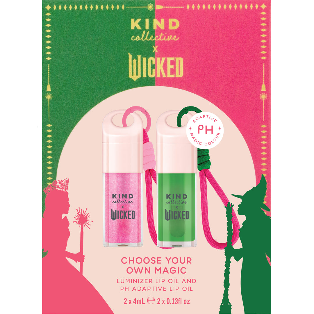 KIND x Wicked: Choose Your Own Magic Lip Oil Duo