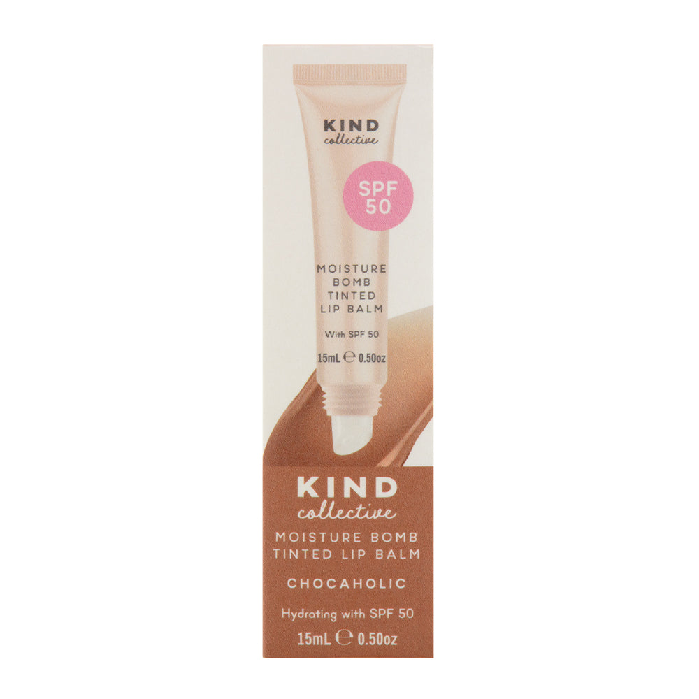 Moisture Bomb Tinted Lip Balm with SPF50