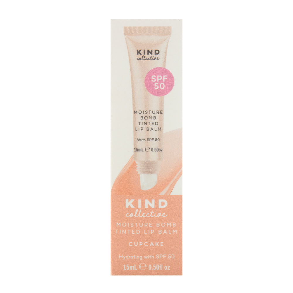 Moisture Bomb Tinted Lip Balm with SPF50