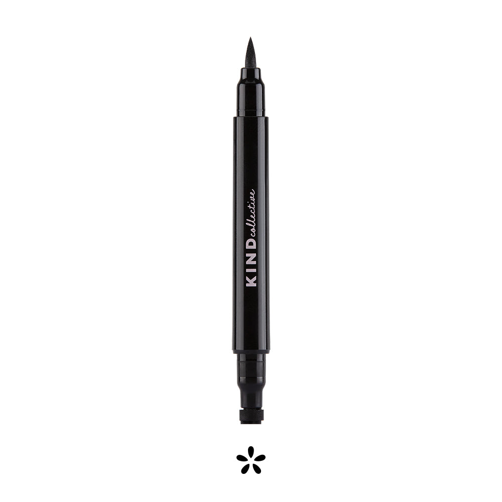 flower shape eye linear stamp 