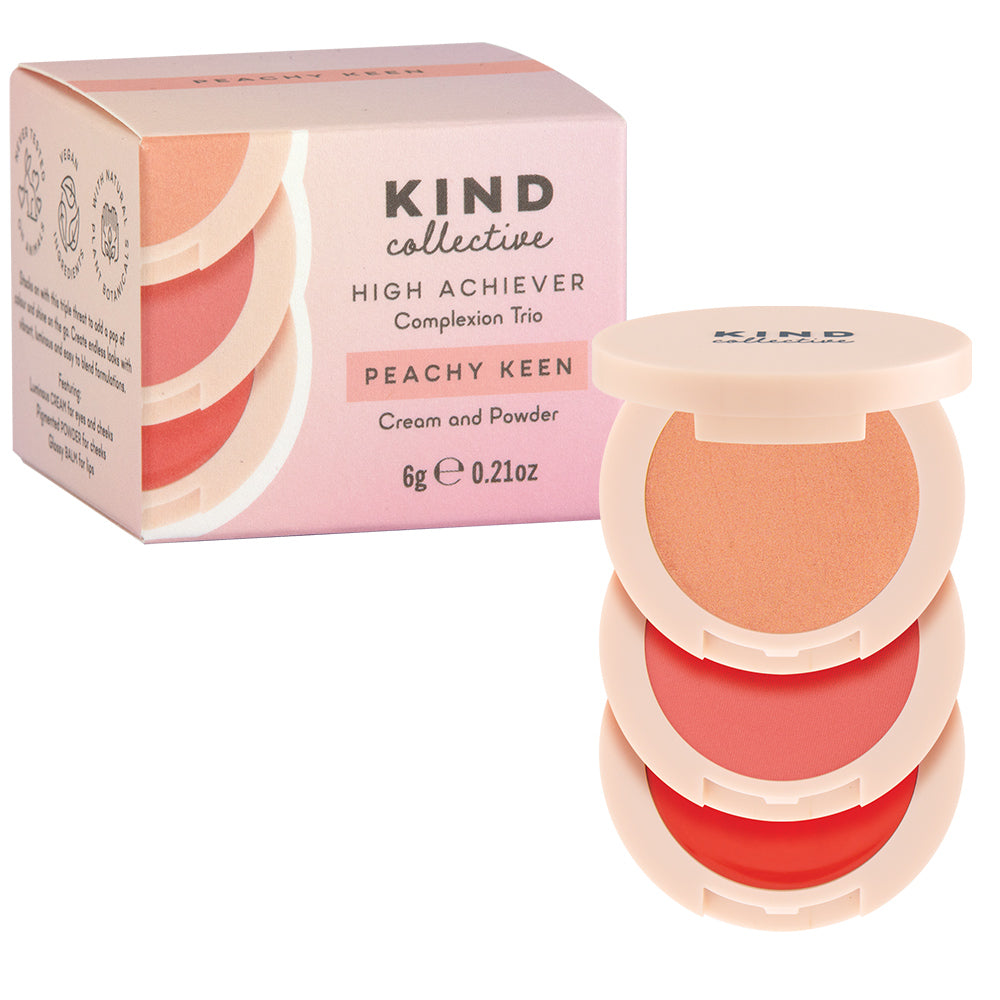 glossy balms for lips and cheeks