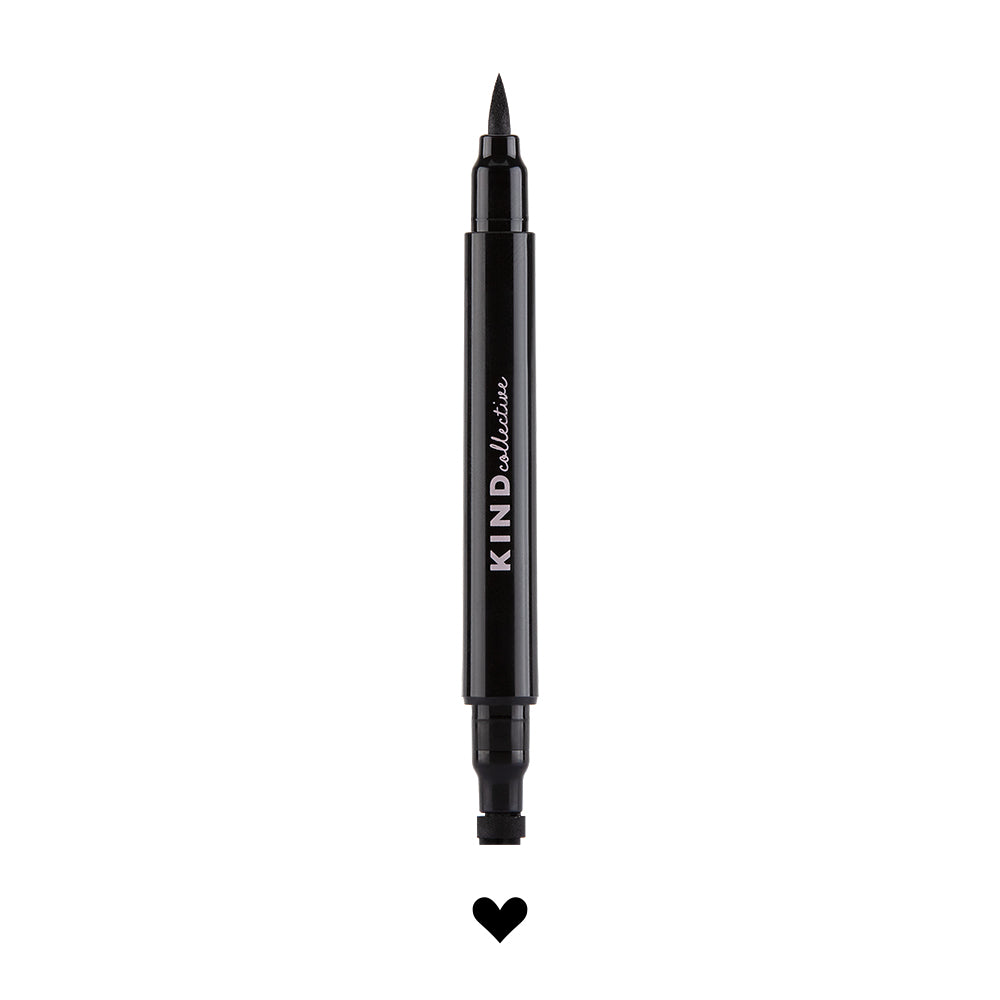 heart shaped eyeliner stamp
